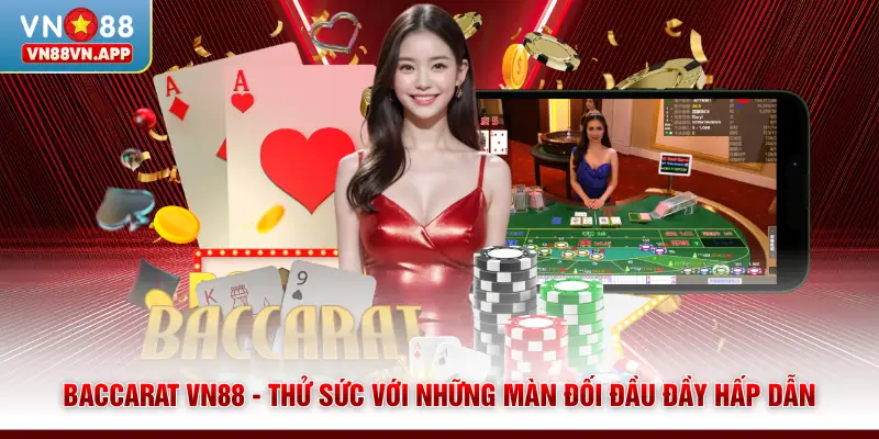 Baccarat VN88 - Thử Sức Với Những Màn Đối Đầu Đầy Hấp Dẫn