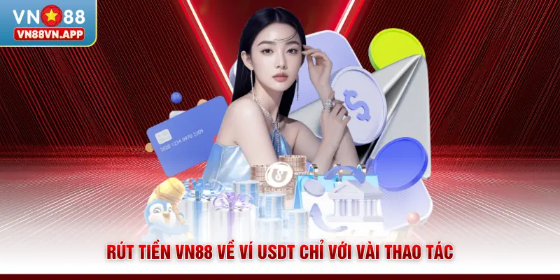 Rút Tiền VN88 - Thao Tác Nhanh Gọn Với 3 Cách Thức Hiện Đại 4 Rút tiền VN88 về ví USDT chỉ với vài thao tác
